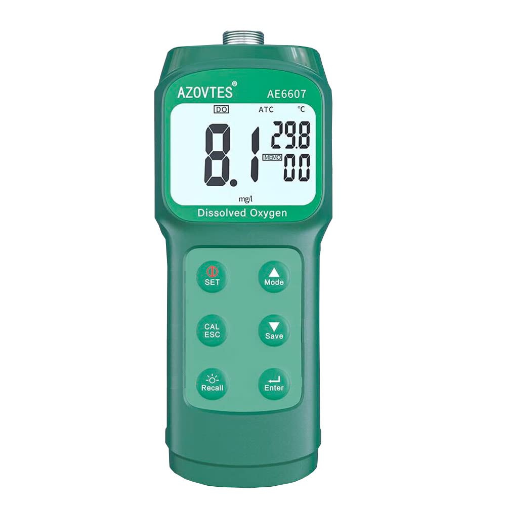AE6607 Dissolved Oxygen Device Digital Dissolved Oxygen Meter DO Meter Measuring Range 0.0~30.0mg/L