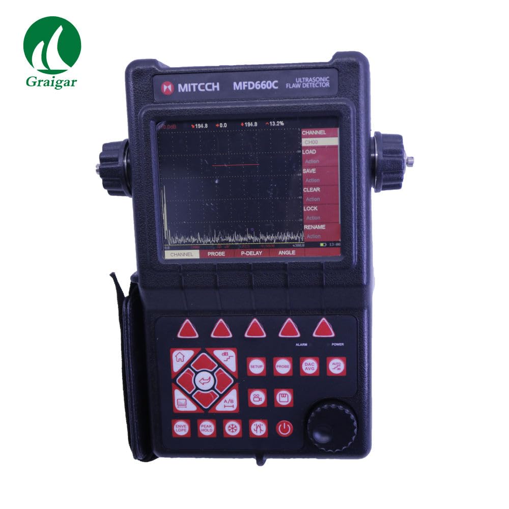 Digital Portable Ultrasonic Flaw Detector MFD660C Testing Equipment