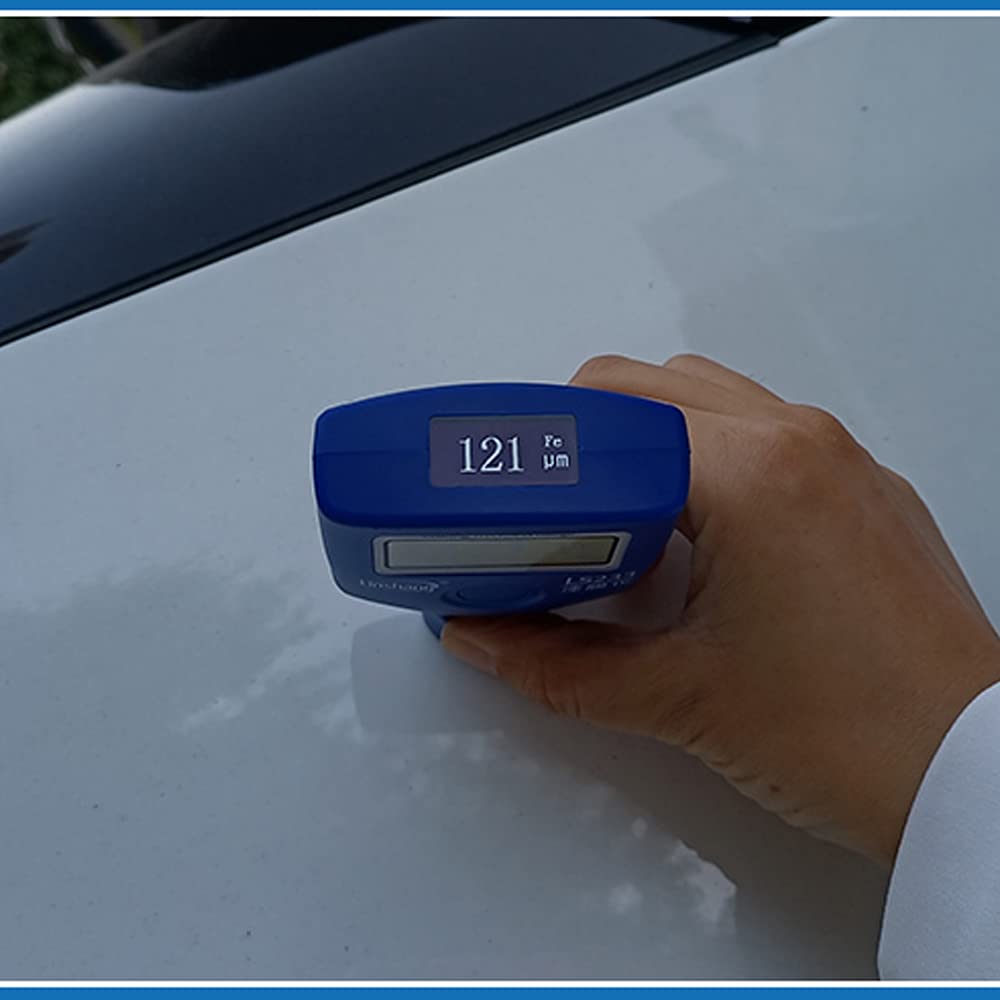 LS233 Automotive Car Paint Thickness Meter with Dual Screen Fe/NFe Coating Thickness Gauge