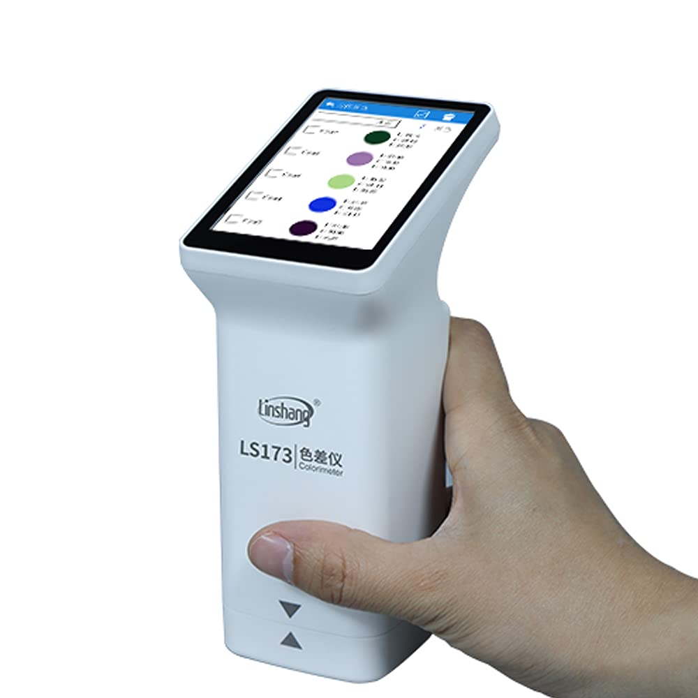 LS173 Portable Multifunctional Colorimeter D/8° Touch Scree Color Difference Analyzer Color Tester
