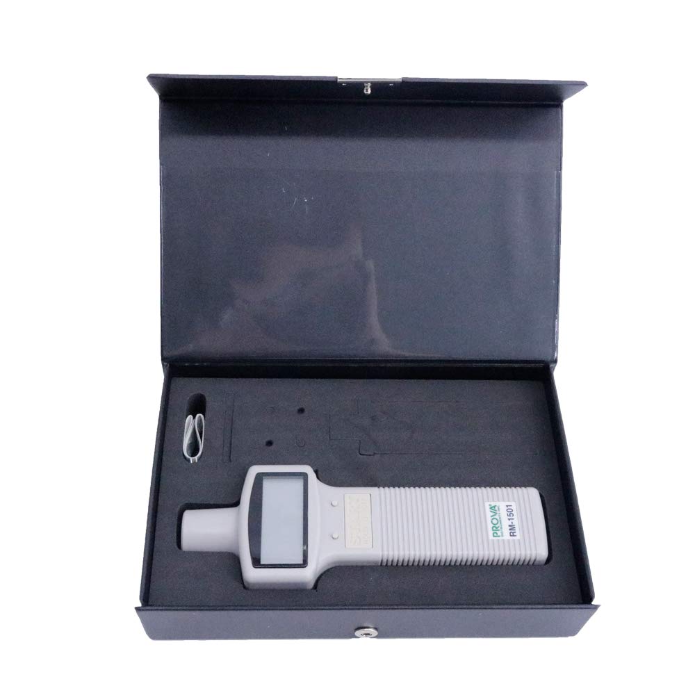 Prova RM-1501 Portable Digital Tachometer Range RPM10.00-99999 with RS232 Interface