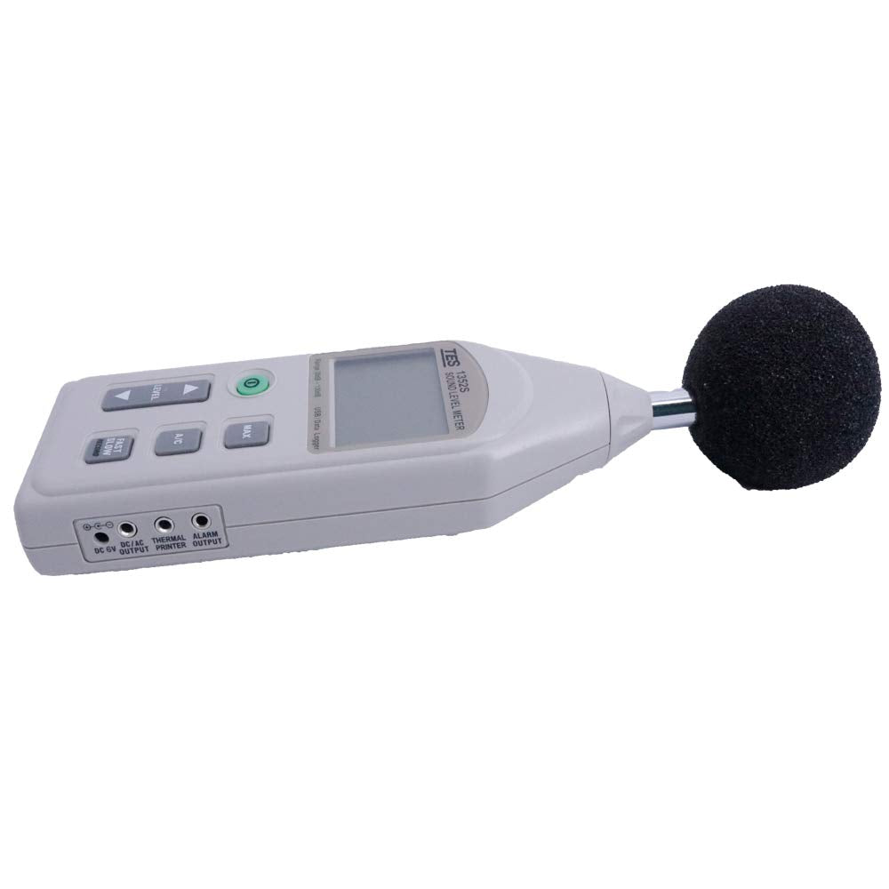 Graigar TES-1352S Programmable Sound Level Meter 30dB to 130dB (USB Cable, Micro SD CARD 4GB) TES1352S