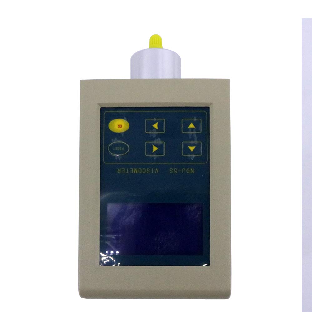 Graigar NDJ-5S Digital Viscometer Viscosity Tester Meter Measuring Range 1-100000 mPa.S with 4 Rotors