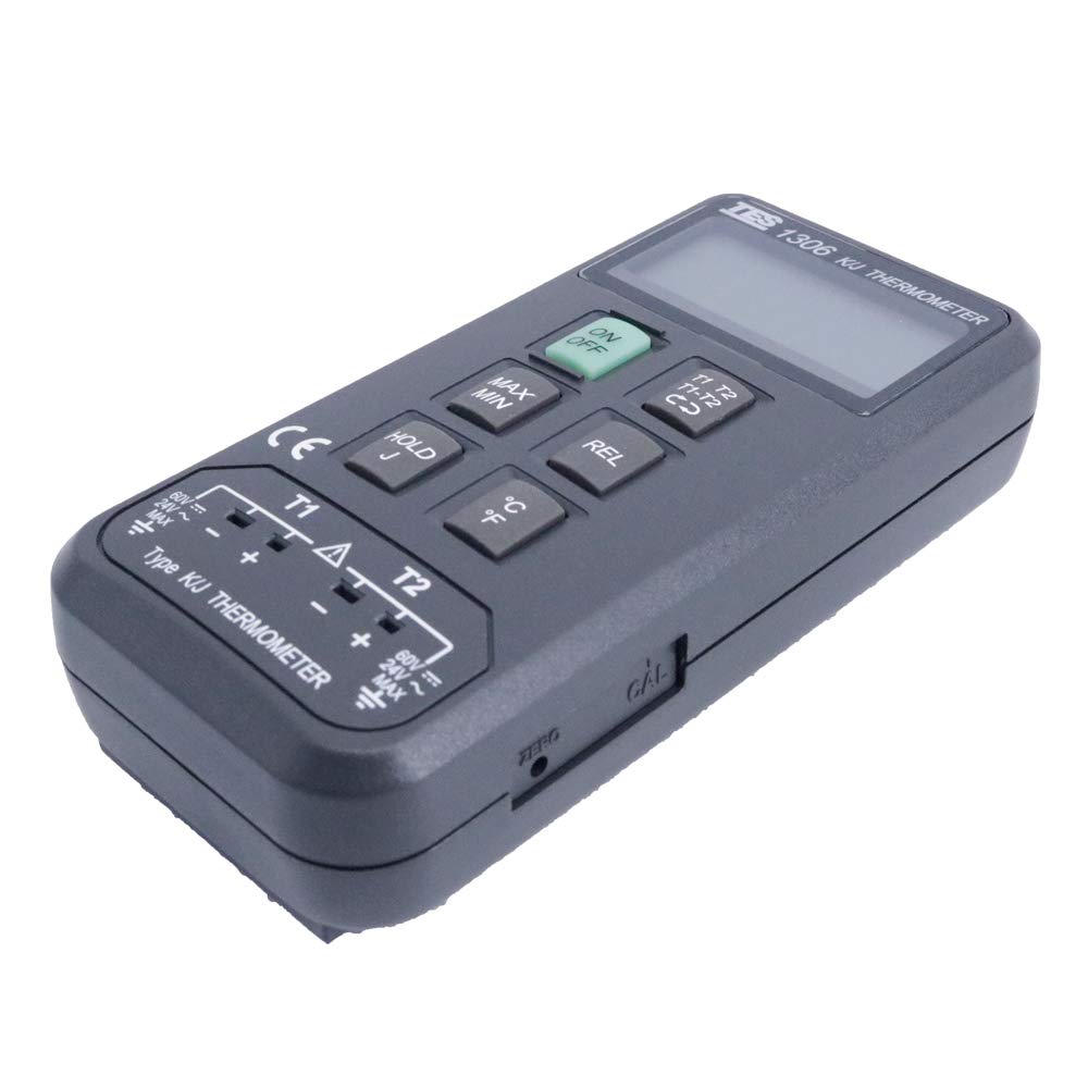TES-1306 Handheld Type K. J. Digital Thermometer Input Thermometer Temperature Meter