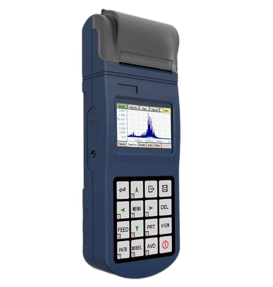 YV400 Portable Vibrometer Vibration Tester with Integrated Thermal Printer