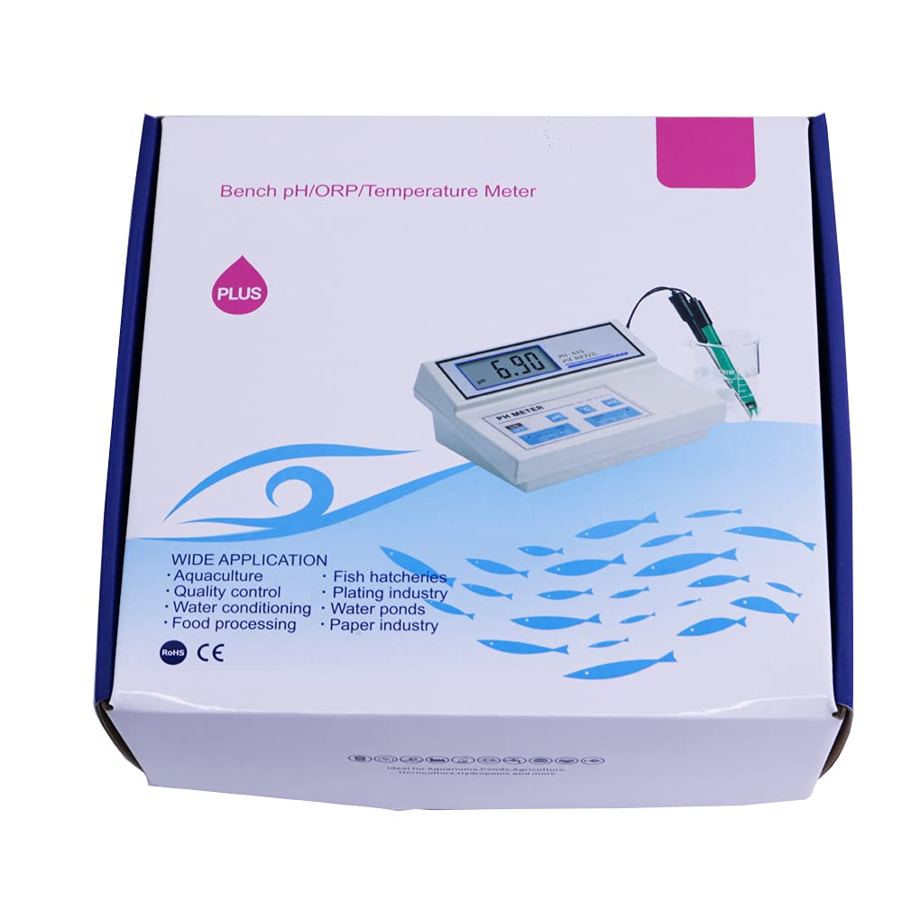 PH-016 Bench pH/ORP/Temperature Meter Acidity and Basicity Tester
