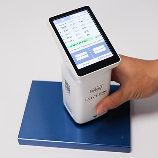 LS173 Portable Multifunctional Colorimeter D/8° Touch Scree Color Difference Analyzer Color Tester