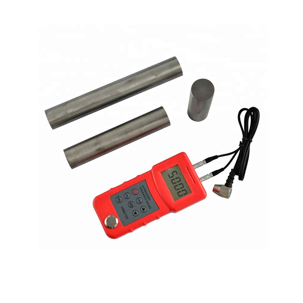 Graigar UM6700 Ultrasonic Thickness Gauge Metal Thickness Meter Testing for Many Ultrasonic Wave Well-conductive Materials 1.0-280mm,0.05-11.8inch