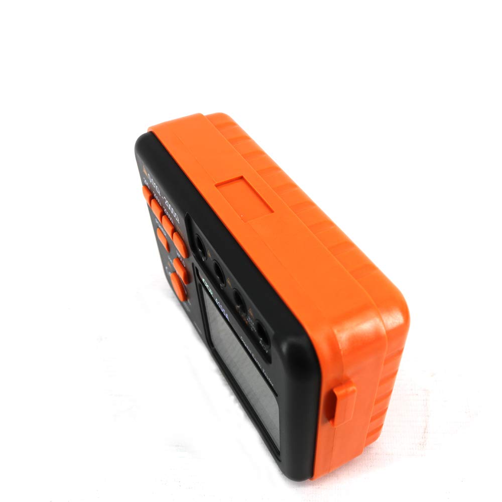 Graigar Victor 4105A Digital LCD Ground Earth Resistance Tester Meter Current 200V Tester VC4105A Digital Earth Ground Resistance Tester Meter Resistivity Tester Earth Electrical Meter 20Ω-2000Ω
