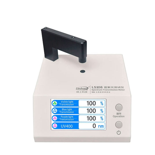LS108 Spectrum Transmission Meter Blue and Violet Light Transmittance Tester