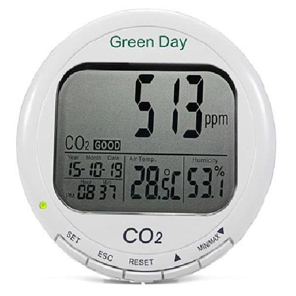AZ7788 Digital Desktop Indoor Air Quality CO2 Monitor Temperature & Relative Humidity Monitor