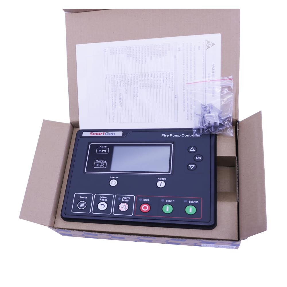 Smartgen FPC615 Fire Pump Controller Module Genset Controller Auto/Manual Start Unit via Remote Input Signals