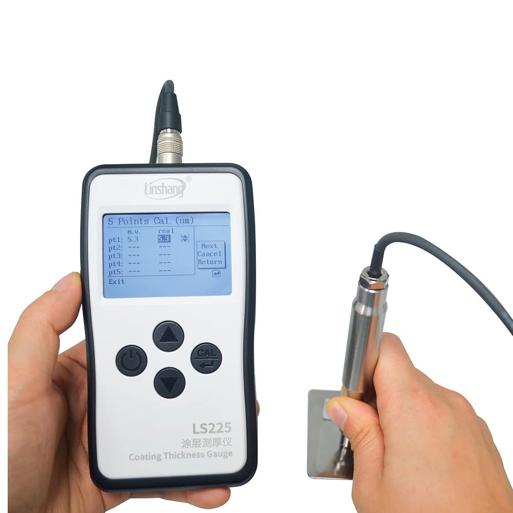LS225+F500 Plating Thickness Gauge Ultra-thin Thickness Gauge Measuring Range 0.0-500um