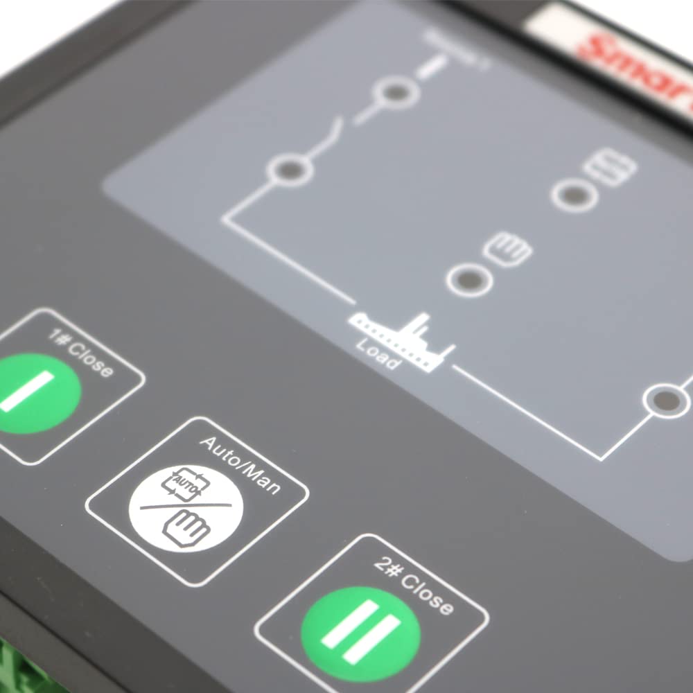 Smartgen HAT520N Dual Power Supply ATS Controller 2-way 3-phase/single Phase Generator Controller for NO Breaking ATS