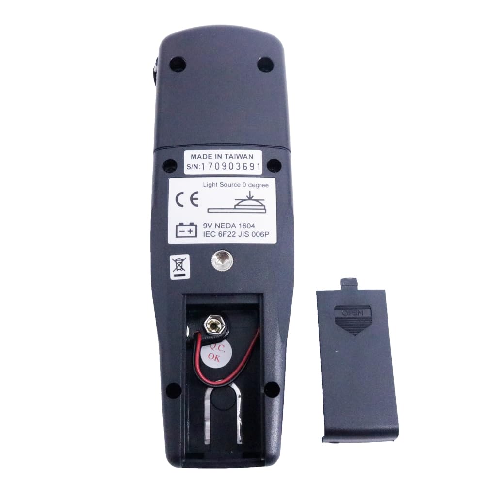 TENMARS TM-204 Digital Lux Meter Mini Lightness Tester 20,200,2000, 20000,200000 Lux