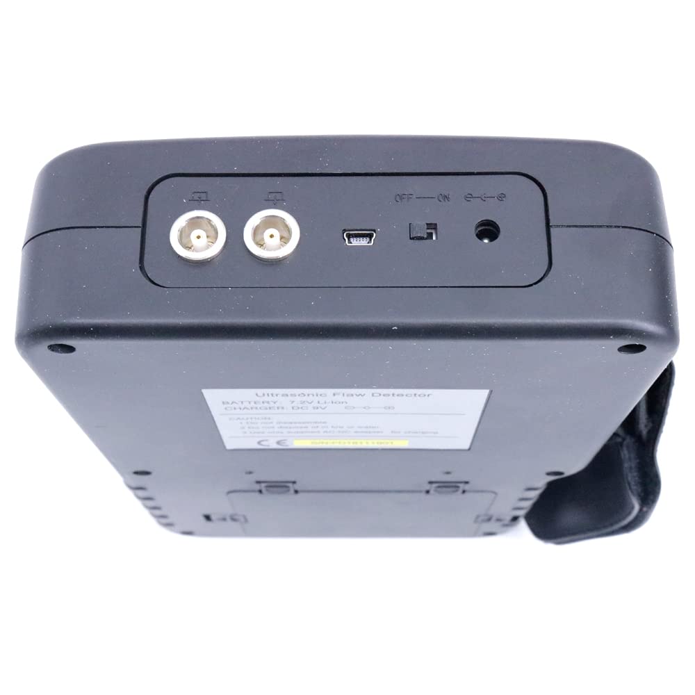 Graigar MFD500B Portable Digital Ultrasonic Flaw Detector with Measurement Range 0 to 9999 mm