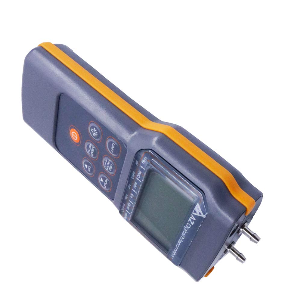 AZ82012 Digital Manometer 1.000 psi Differential Pressure Meter with PC Interface