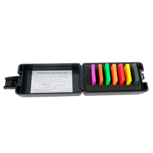 Graigar Type A Shore Durometer Rubber Hardness Test Block Kit