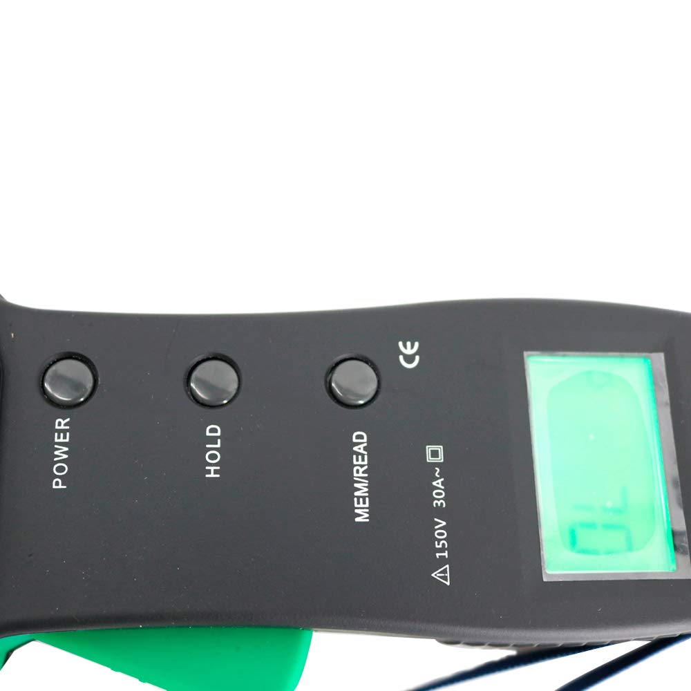 Graigar DY1000A Digital Clamp-on Grounding Earth Resistance Tester Meter