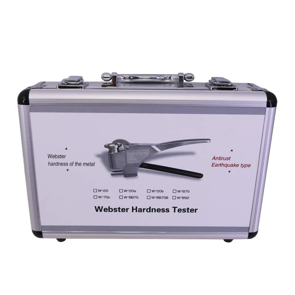 W-20A Webster Hardness Tester Aluminum Alloy Webster Hardness Meter Measuring Range 0-20HW