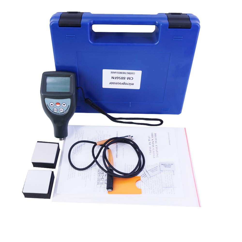 CM-8856FN Coating Thickness Gauge Digital Thickness Meter Range: 0-1250 um/0~50mil CM-8856