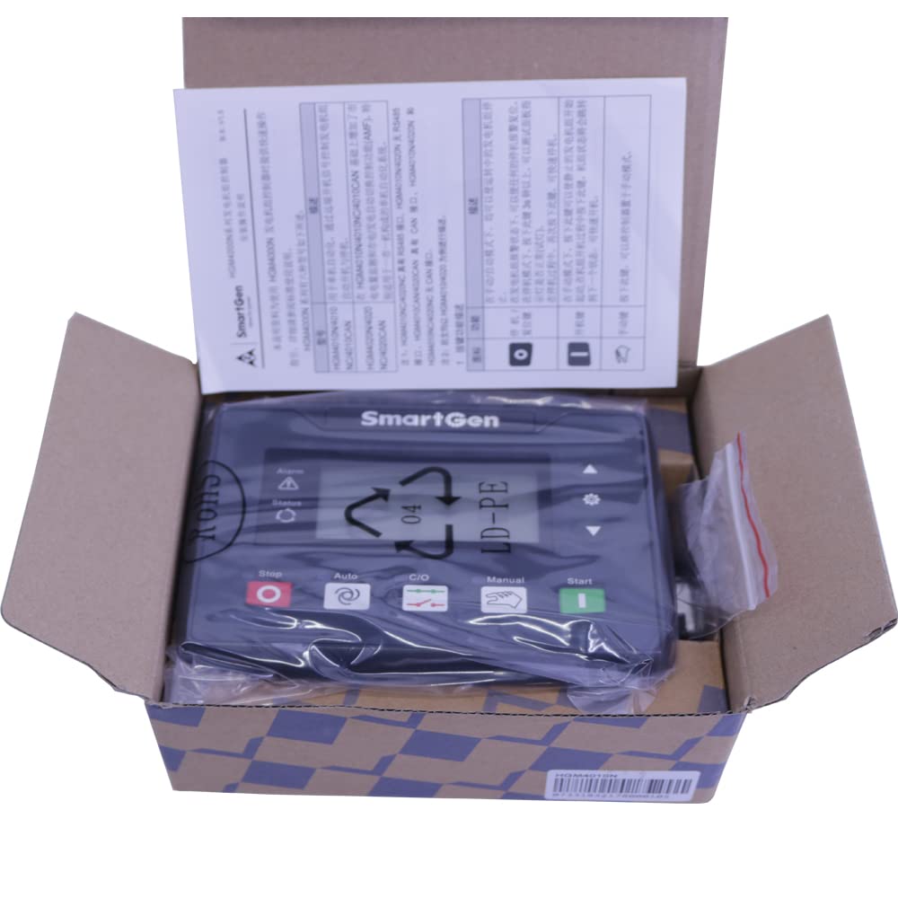 New Smartgen HGM4010N Single Unit Genset Generator Controller Remote Monitoring Automatic Start Module ASM Panel