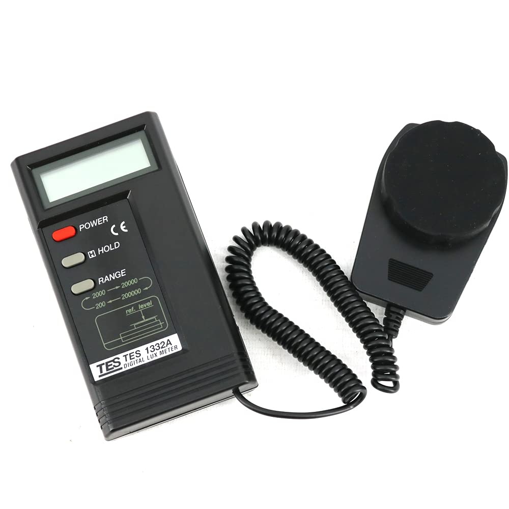TES-1332A Digital Lux Meter Illuminance Tester 200/2000/20000/200000 Lux Light Meter