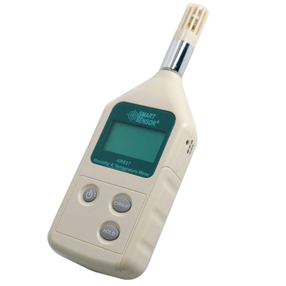 Graigar AR827 Digital Industrial Temperature Humidity Meter Hygrometer Measure Range 10% RH~99% RH