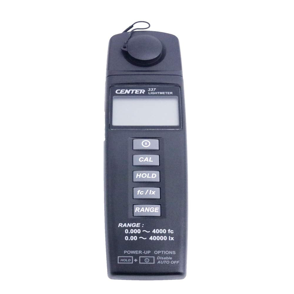 CENTER-337 Digital Mini Light Meter Lightness Tester Bulb Brightness Gauge Lux Meter 0.00~40000 lx