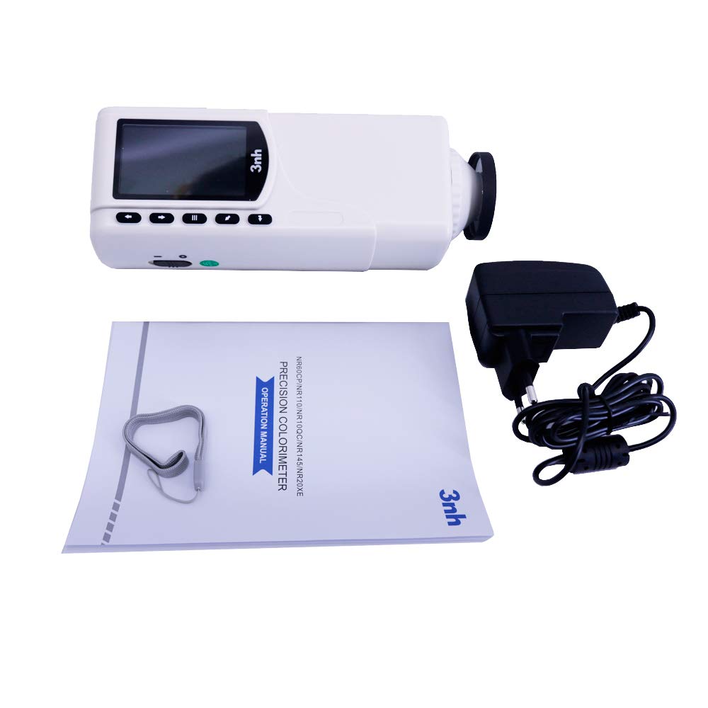 NR10QC Universal Chromatic Meter Colorimeter 8/d Φ4mm Caliber Digital Colorimeter Color Difference Analyzer