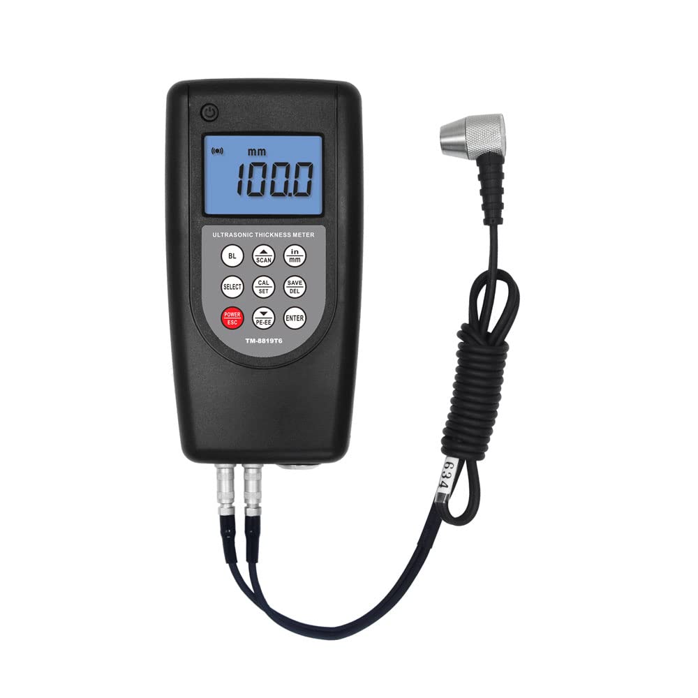 TM-8819-T6 Mul-ti Mode Ultrasonic Thickness Gauge Digital Thickness Meter TM-8819T6