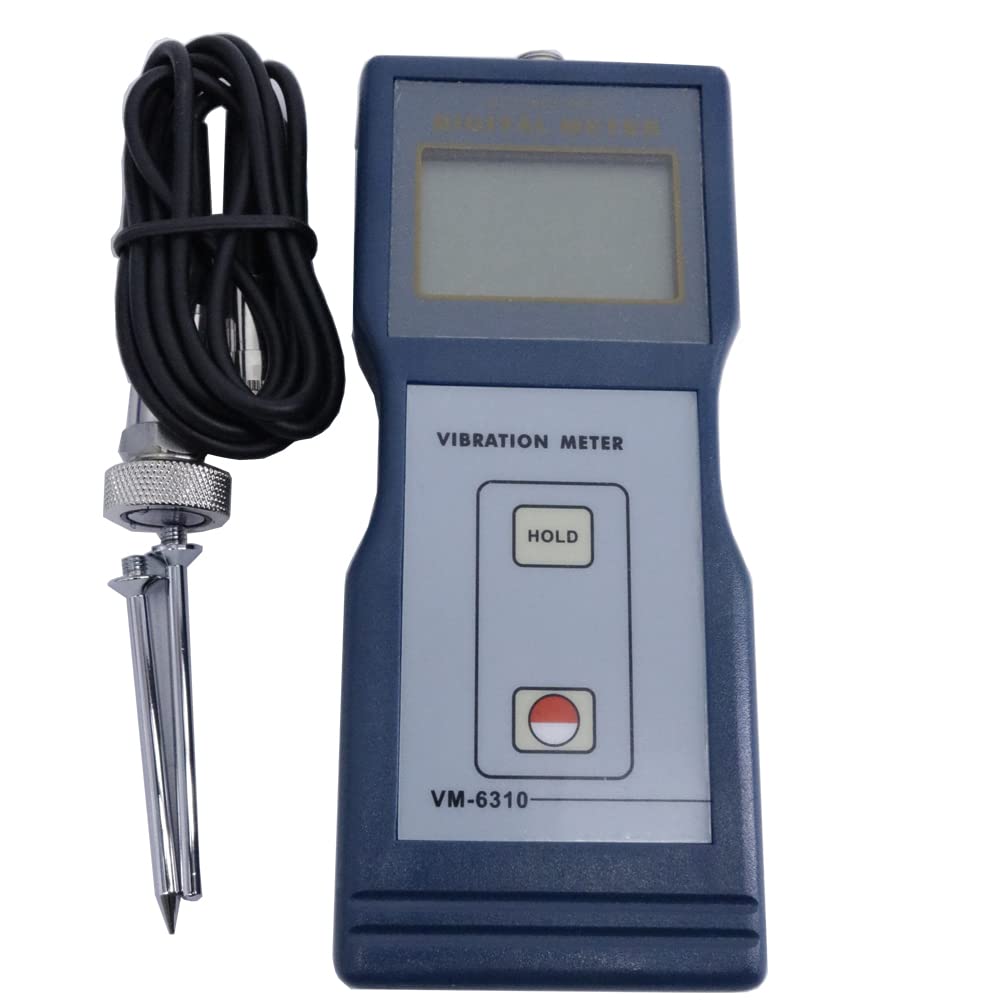 VM-6310 Portable Vibration Meter True RMS VM6310 Digital Vibrometer Range 0.01~199.9 mm/s 10Hz~1kHz