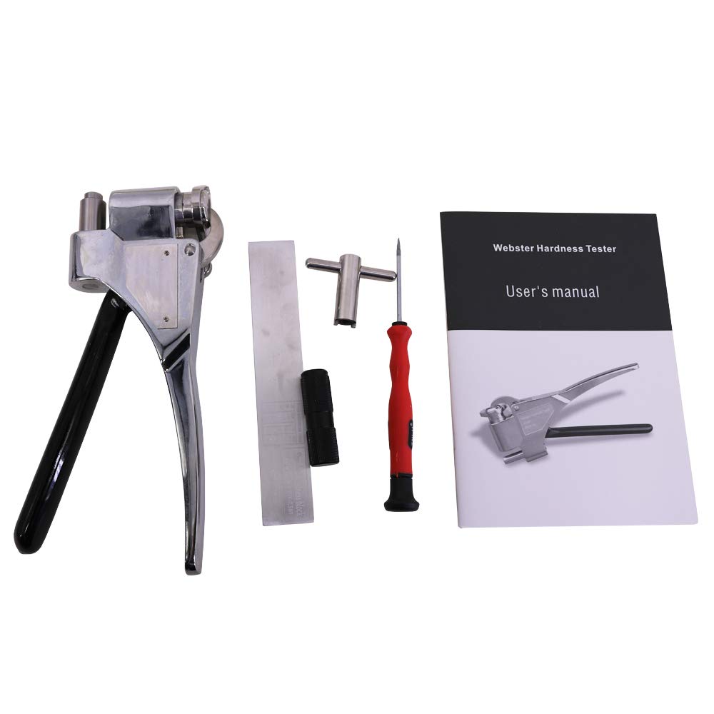 W-B92 Webster Hardness Tester Soft Stainless Steel Hardness Meter Testing Range 0-20HW(18-100HRE)