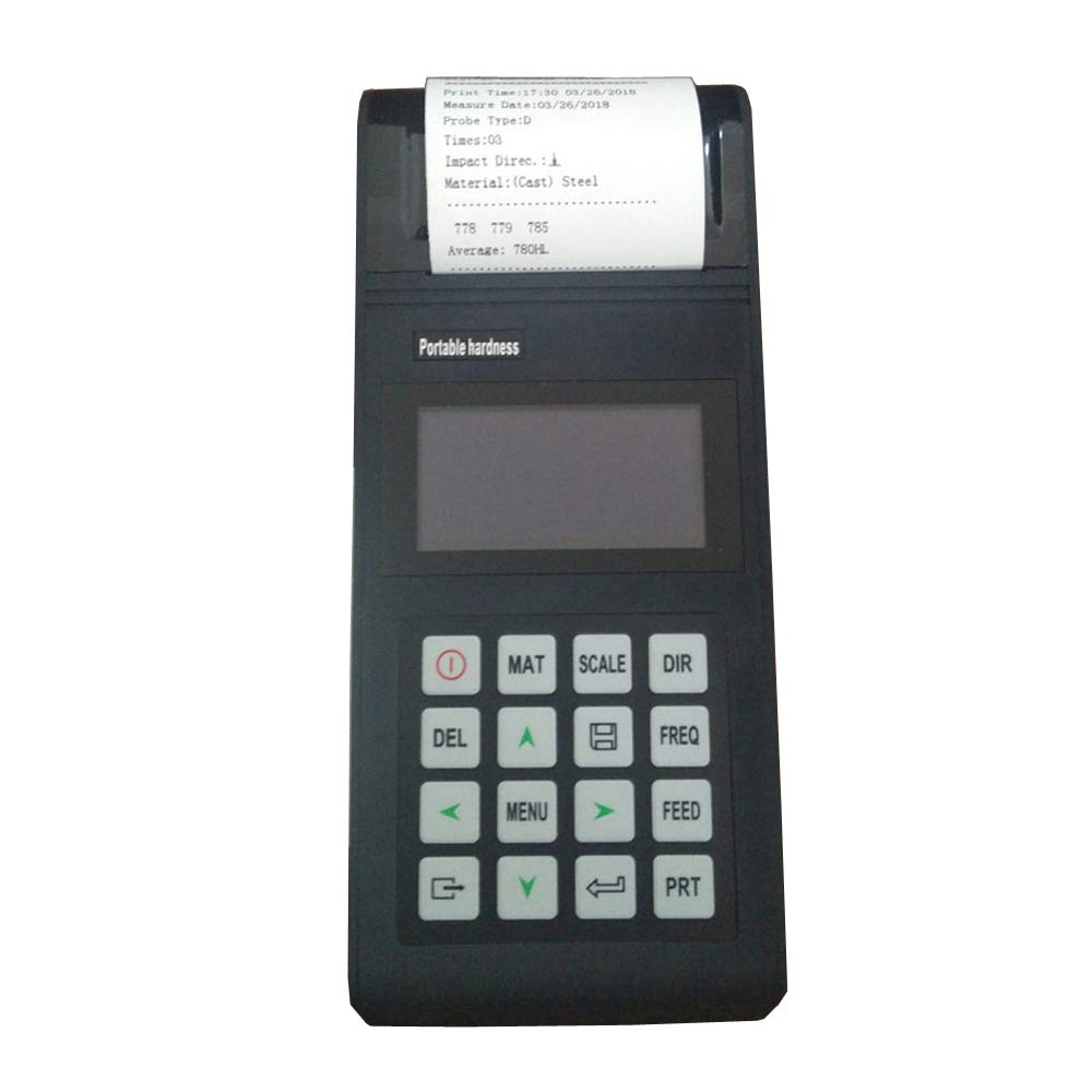 Graigar SHL-160 Portable Digital Leeb Hardness Tester with the Built-in Thermal Printer