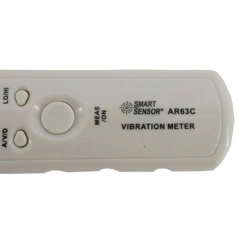 Graigar AR63C Digital Pen Type Vibration Meter Tester Gauge Analyzer Vibrometer Acceleration 0.1~199.9m/s2 Velocity 0.1~199.9m/s