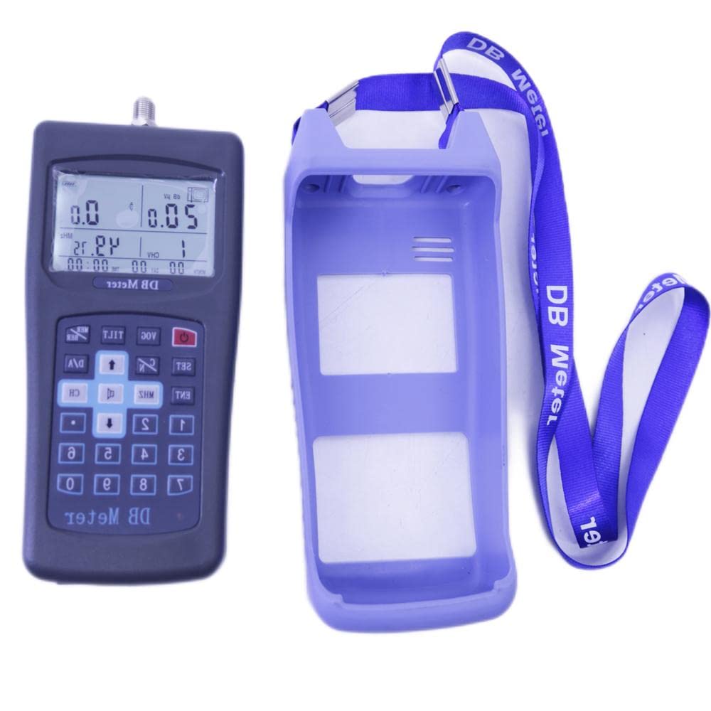 MS9802Q Digital Signal Strength Meter Support Analog CATV/DVB-C DB Meter DVB-C Range 47MHz~870MHz