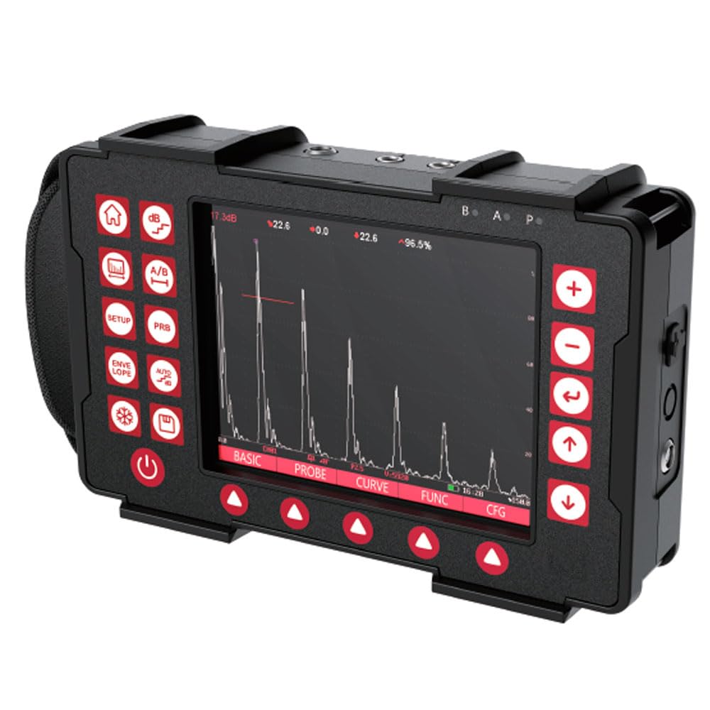 MFD100S Horizontal Version Intelligent Digital Ultrasonic Flaw Detector NDT Detector with Data Storage and Video Function