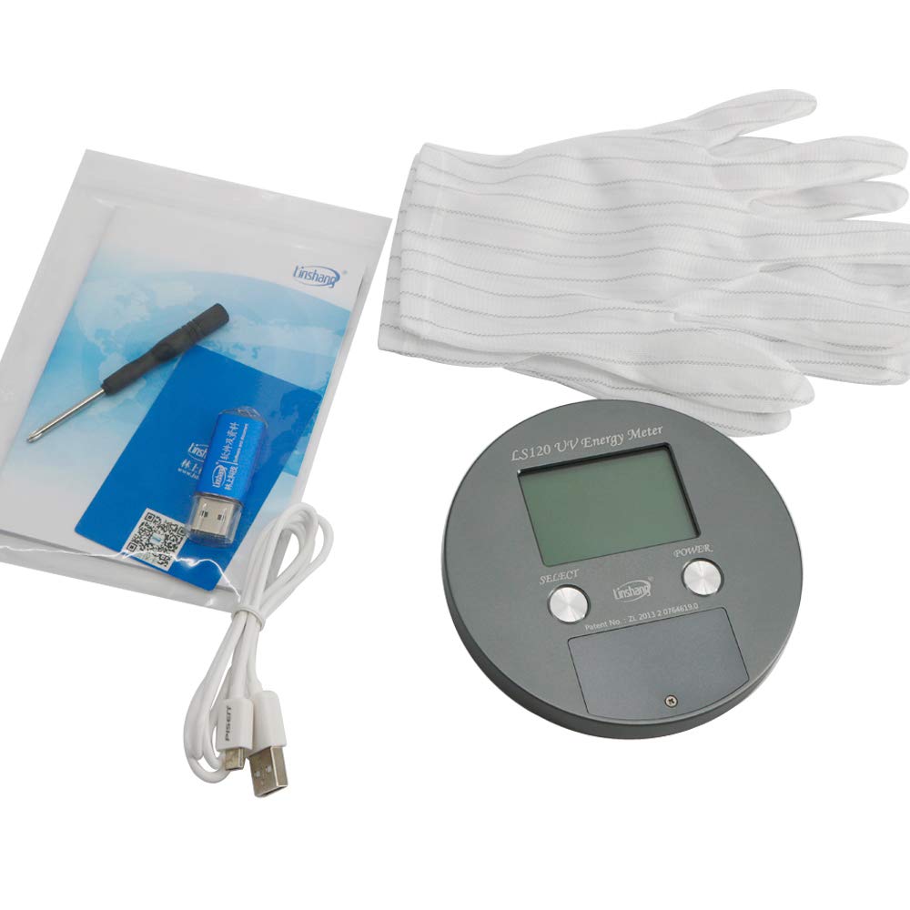 Graigar UV Energy Meter LS120 Test Energy Power Temperature Time Ultraviolet Integrator Radiometer for UV Curing Basic On HPML