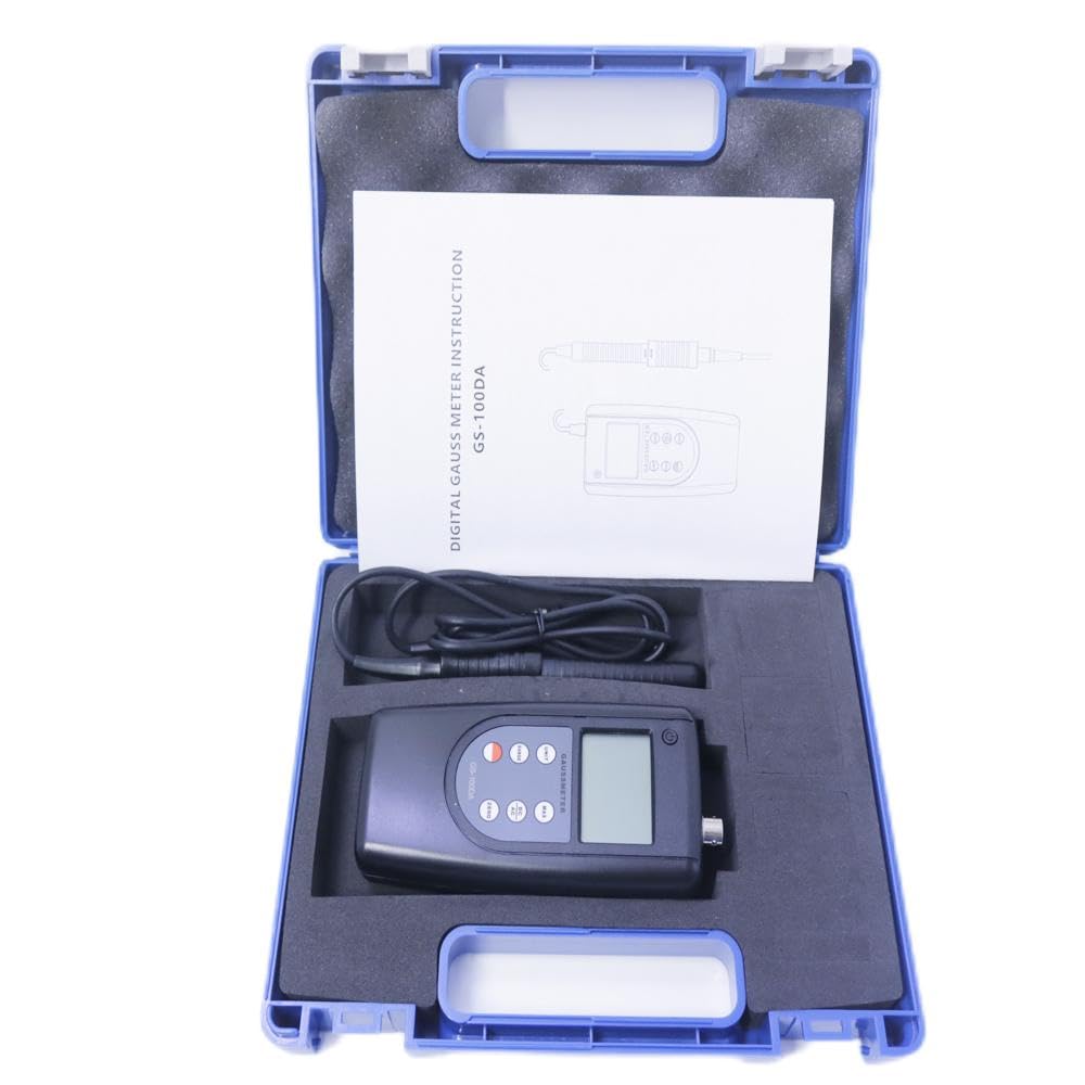 GS-100DA Gauss Meter Magnetic Field Tester Induction Intensity Meter Radiation Magnetic Field Tester