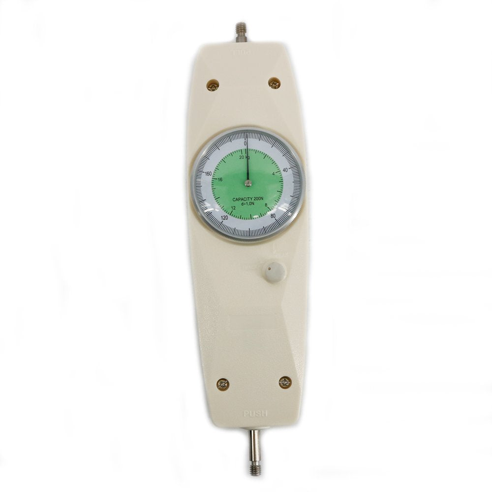 Graigar NK-200 Analog Push Pull Force Gauge 200N/20KG/44LB with Peak-Hold Function