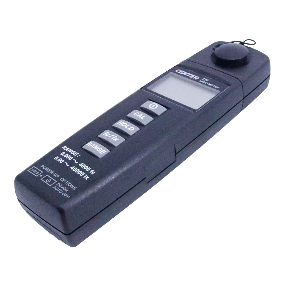 CENTER-337 Digital Mini Light Meter Lightness Tester Bulb Brightness Gauge Lux Meter 0.00~40000 lx