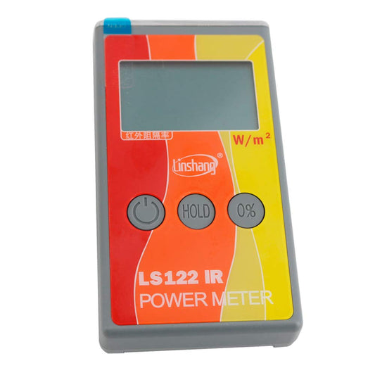 Graigar LS122 Handheld IR Power Meter Test Infrared Intensity Luminance with IR Rejection Heat Insulation Rate from 1000-1700nm
