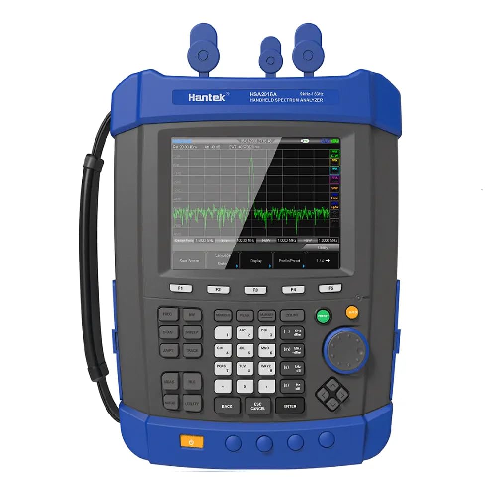 Hantek HSA2016A Digital Handheld Spectrum Analyzer 9KHz~1.6GHz Field Strength Tester Signal Analyzer