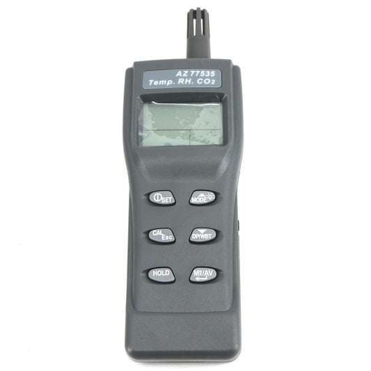 AZ77535 Portable CO2 Gas Analyzer Temperature Humidity Meter Digital Carbon Dioxide Tester