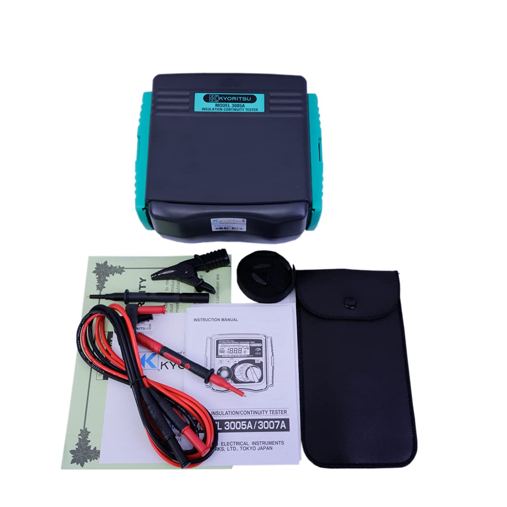 Kyoritsu 3005A Digital Insulation/Continuity Testers Test Voltage 250V/500V/1000V KEW3005A Kyoritsu3005A
