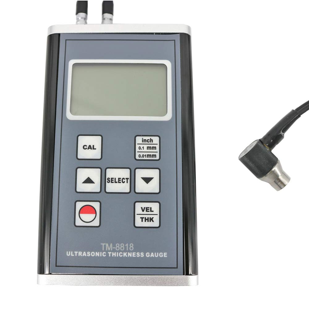 Graigar TM-8818 Digital Portable Ultrasonic Thickness Gauge Meter Tester TM8818 0.75~400mm