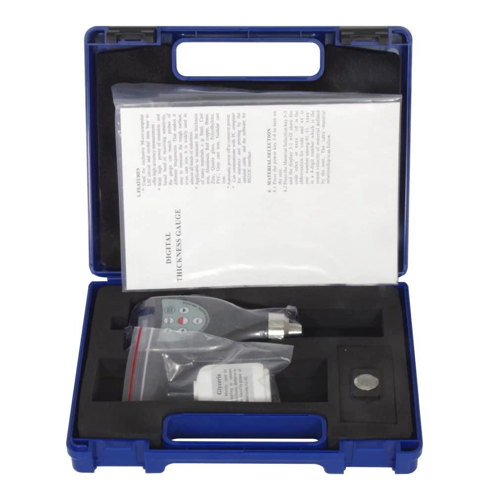 TM-8816 Ultrasonic Thickness Meter Range 1.0-200mm 0.04-8inch Digital Thickness Tester TM8816
