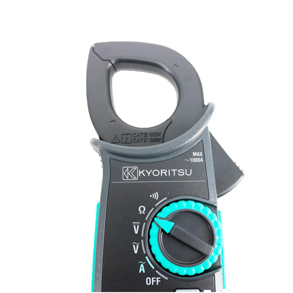 KYORITSU 2007R Digital AC Clamp Meter Fully Safety Jaw Accurate Reading with True RMS 600/1000A Auto-Ranging KEW2007R