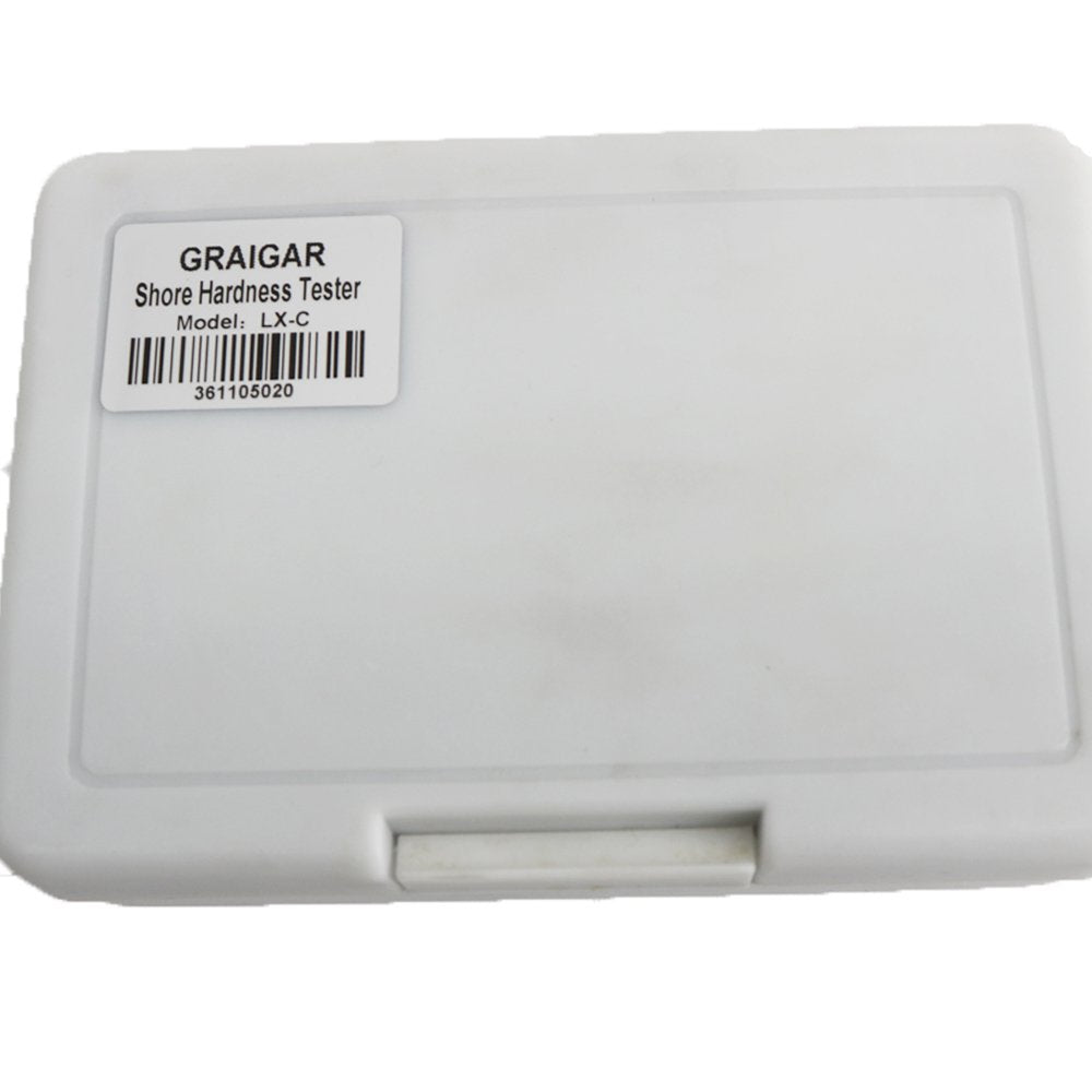 Graigar LX-C Shore Hardness Tester 0~100HC(HW) to Testing of Rubber, Foam, Sponge, Shoe Materials, Porous Materials with Low Hardness