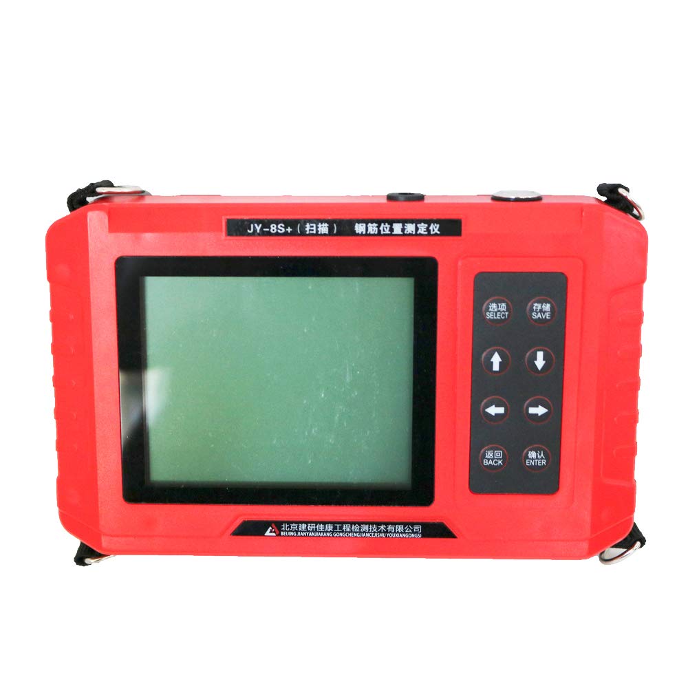 JY-8S+ Integrated Concrete Rebar Locator Scanner with Steel Bar Grid Function JY-8S Plus Concrete Rebar Diameter Tester